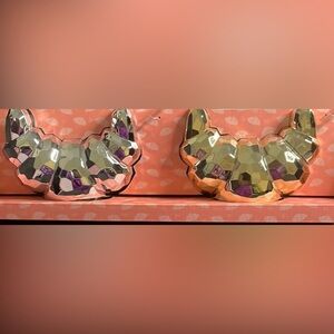 Jubillie Silver /  gold tone Set of 2 sippers Cups Drinks Party